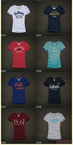 CAMISETA HOLLISTER - FEMININA