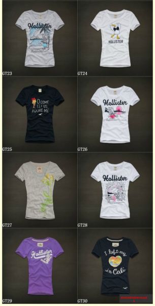 CAMISETA HOLLISTER - FEMININA