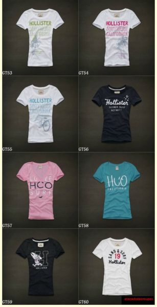 CAMISETA HOLLISTER - FEMININA